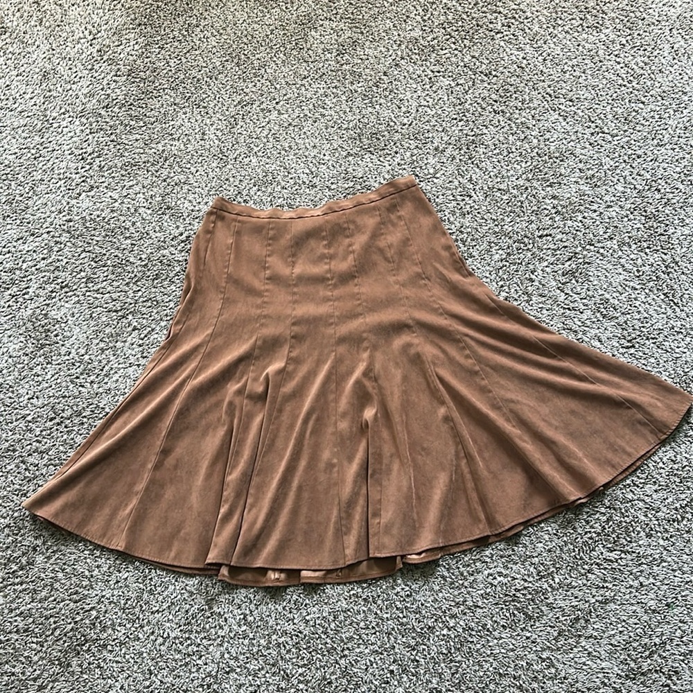 Dressbarn Vintage Brown light skirt Size 20W